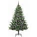 Albero di Natale artificiale preilluminato con set di palline - Foto miniatura 3