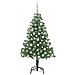 Albero di Natale con 300 LED con supporto Verde 210 cm PVC - Foto miniatura 3