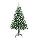 Albero di Natale con 300 LED con supporto Verde 210 cm PVC - Foto miniatura 4