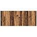 Testata con Comodino 3 pcs Legno vecchio Legno multistrato - Foto miniatura 5