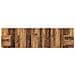 Testata con Comodino 3 pcs Legno vecchio Legno multistrato - Foto miniatura 7
