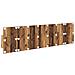 Testata con Comodino 3 pcs Legno vecchio Legno multistrato - Foto miniatura 9