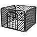 DOG BOX 90X90X60CM NERO Recinto pieghevole in plastica resistente - Foto miniatura 1
