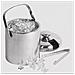 KB-7579 Secchiello per ghiaccio in acciaio inossidabile con pinze 1,3 l - Foto miniatura 3