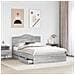 Struttura del letto con cassetto Grigio Sonoma 150 x 200 cm - Foto miniatura 3