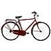Bici Misura 28 Uomo Linea Olanda Bicicletta City Bike Senza Cambio 1v Completa Di Accessori Luci A Led - 54 Amaranto - Foto miniatura 1