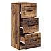 Mobile con Cassetti Legno antico 33 x 34,5 x 87 cm - Foto miniatura 3