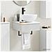 Lavabo da Parete Bianco Lucido 40 x 41 x 40,5 cm - Foto miniatura 7