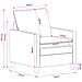 Divano Grigio Scuro 76 x 81 x 87,5 cm Poliestere - Foto miniatura 9