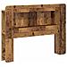 Testata del letto Legno antico Legno ingegnerizzato - Foto miniatura 1