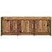 Mobile TV 130 x 33 x 47 cm Legno antico Legno ingegnerizzato - Foto miniatura 4