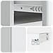 Mobiletto da notte a muro 2 pcs Bianco 49 x 34,5 x 20 cm - Foto miniatura 8