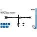 ARM-0301-B Supporto TV a parete 68,6 cm (27") Nero - Foto miniatura 5