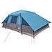 Tenda familiare con telo da pioggia resistente all'acqua Blu - Foto miniatura 3