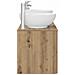 Set di mobili per il bagno 3 pz Rovere Artigianale - Foto miniatura 9