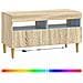 Mobile TV LED Rovere Sonoma Legno ingegnerizzato - Foto miniatura 3
