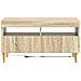 Mobile TV LED Rovere Sonoma Legno ingegnerizzato - Foto miniatura 6