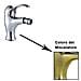 Miscelatore rubinetto bidet finitura ottone antico - Foto miniatura 1