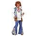 Uomo Hippie Woodstock -l - Foto miniatura 1