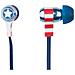 Swing Captain America Auricolare Stereo con Microfono + Tasto Volume - Multicolore - Foto miniatura 2
