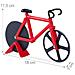 10022555 47 Tagliapizza Bicicletta Divertente Rotella Per Pizza A Forma Di Bici Acciaio Inox Cutter Da Cucina Tagliapasta Rosso - Foto miniatura 2