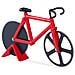 10022555 47 Tagliapizza Bicicletta Divertente Rotella Per Pizza A Forma Di Bici Acciaio Inox Cutter Da Cucina Tagliapasta Rosso - Foto miniatura 1