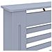 Copertura per Radiatore Antracite 172x19x81,5 cm in MDF - Foto miniatura 4