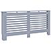Copertura per Radiatore Antracite 172x19x81,5 cm in MDF - Foto miniatura 1