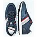 Scarpe Us Polo Uomo Sneaker Mod. Julius Textile Eco Leather Blu Us20up12 - Foto miniatura 6
