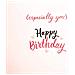 Compleanno Di Carte Per Friend Da - Goffrato Contemporaneo Testo Design - Foto miniatura 2