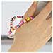 Bracciale Da Telefono, Rondelle Heishi, Smiley, Lettere Happy, Collezione Smiley - Foto miniatura 3