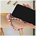 Bracciale Da Telefono, Rondelle Heishi, Smiley, Lettere Happy, Collezione Smiley - Foto miniatura 4