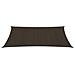 Vela Parasole 160 g / m² Marrone 2x5 m in HDPE - Foto miniatura 2