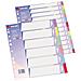 Divisori In Cartoncino A4 6 Posizioni Colori Assortiti, 21 cm, 22,5 cm, 2 mm, Assortito - Foto miniatura 1