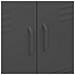 Armadietto Antracite 80x35x101,5 Cm In Acciaio - Foto miniatura 3