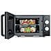 MW 7762 Forno Microonde con Grill Capacità 20 Litri Potenza 800 Watt Colore Nero / Argento - Foto miniatura 3