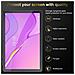 3x Pellicola Di Armatura Compatibile Con Huawei Matepad T 10 (9.7 Zoll) / T 10s (10.1 Zoll) In Elevata Trasparenza - 3x Vetro Temperato (tempered) Di Protezione Del Display In Durezza 9h Con 3d Touch - Foto miniatura 2