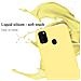 Custodia Compatibile Con Samsung Galaxy M30s / M21 In Liquid Giallo - Coperchio Protettivo In Silicone Tpu Flessibile - Foto miniatura 3