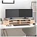 Supporto Per Monitor 100x27,5x15cm In Legno Massello Di Pino - Foto miniatura 3
