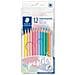 Buntstift Pastel, 12er Kartonetui Sechskantstift, Minenstrke: 2,9 Mm, Weiche Mine Fr - 1 Stck (146 C12 Pa) - Foto miniatura 1