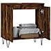 Armadietto Bagno Rovere Fumo 58x33x60 Cm In Legno Multistrato - Foto miniatura 7