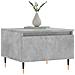 Tavolini Salotto 2pz Grigio Cemento 50x46x35 Legno Multistrato - Foto miniatura 3