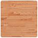 Piano Per Tavolo 50x50x4 Cm Quadrato Legno Massello Di Faggio - Foto miniatura 2