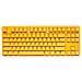 One 3 TKL Tastiera Gaming USB Tedesco Giallo - Foto miniatura 1