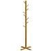 Appendi Abiti Da Terra In Legno Di Bambù Con 8 Ganci E Base A X, 49.5x 49.5x 178cm, Naturale - Foto miniatura 1