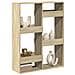 Divisorio Rovere Sonoma 100x33x135 Cm In Truciolato - Foto miniatura 1