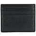 Black Casual Cardholder Portatessere Pelle Di Mucca Accessori Uomo Nero Eu One Size, 39f6lhrd2l-001 - Foto miniatura 2