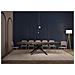 Tavolo allungabile 80x160/244 cm Karida noce gambe antracite - Foto miniatura 3