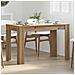 Tavolo Da Pranzo Rovere Artigianale 120x60x76 Cm In Truciolato - Foto miniatura 10