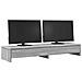 Supporto Monitor Con Cassetti Grigio 100x27x15 Cm In Truciolato - Foto miniatura 3